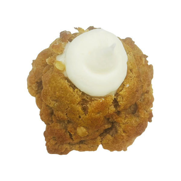 6 ounce oatmeal spiced cookie with oatmeal cream sandwich frosting