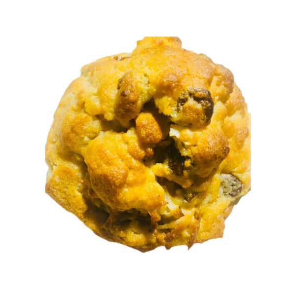 6oz decadent coconut, chocolate and caramel cookie paired with caramel filled cups, sweet coconut and semi sweet chips